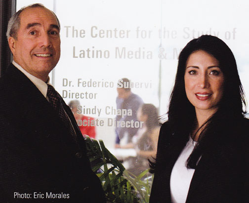 Dr. Federico Subervi and Dr. Sindy Chapa